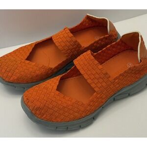 Bernie Mev Charm 2 Orange Womens 41 Size 10 New